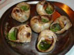 Escargot (cooked snails)