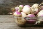 bowl of turnips