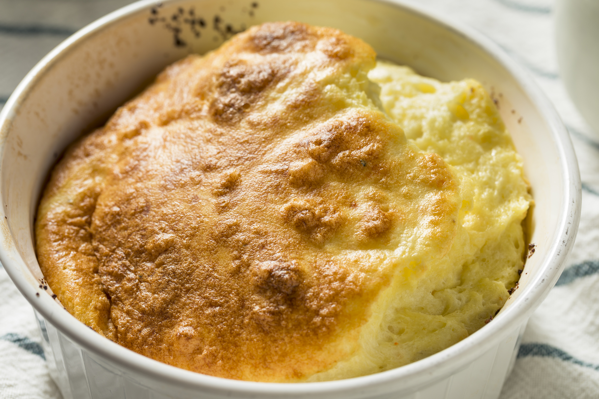Homemade Egg and Cheese Souffle