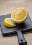 Lemons on Cutting Board