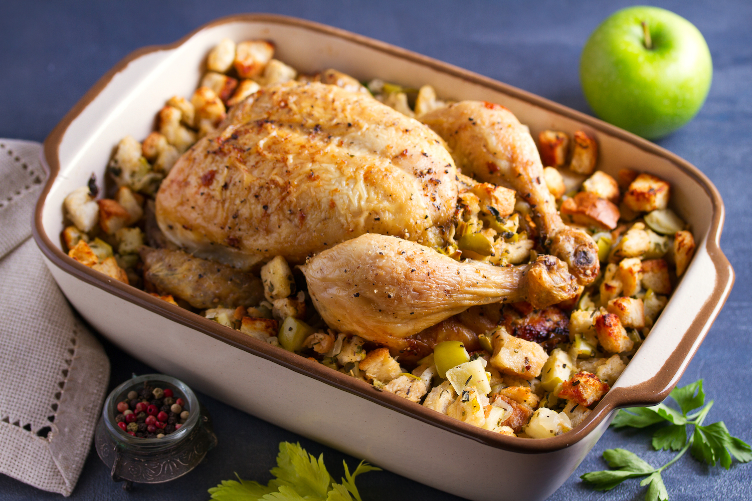 Roast Poultry and Stuffing