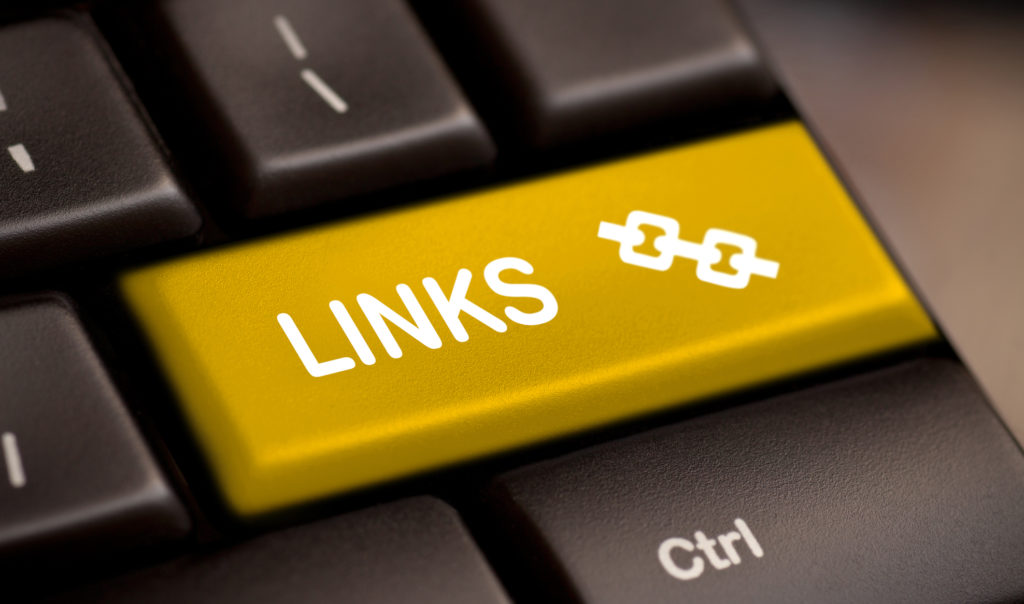 links enter key on computer