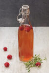 Homemade raspberry vinegar
