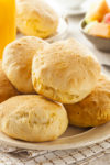Fresh baked homemade biscuits