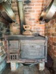 old wood burning kitchen stove