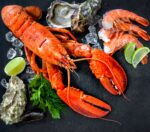 fresh shrimp, lobster, oysters