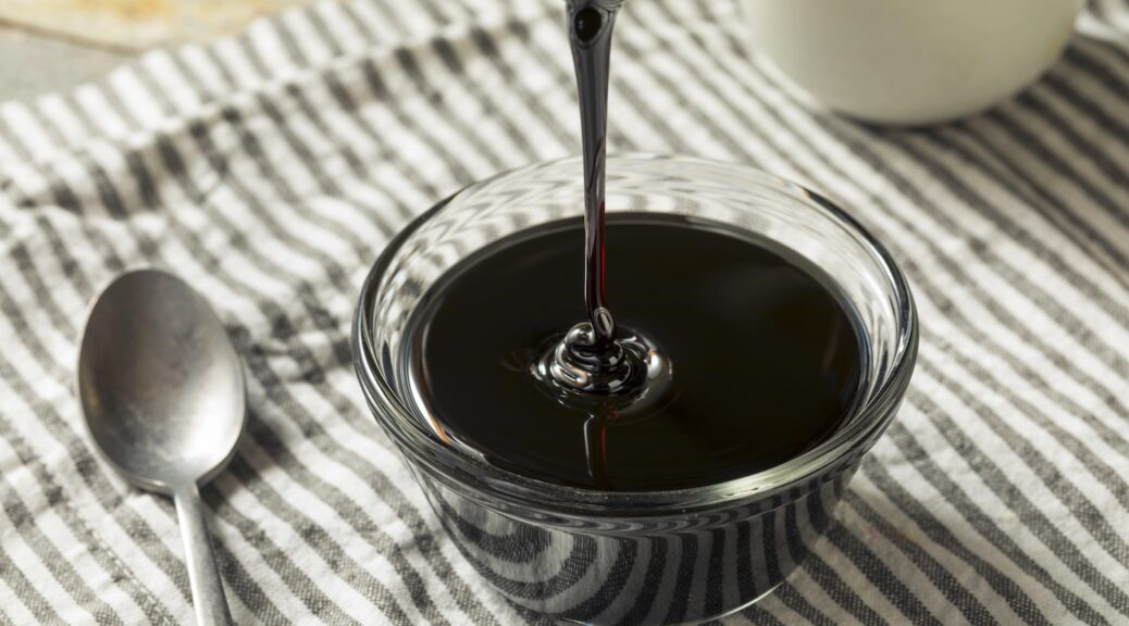 Molasses has a robust taste.